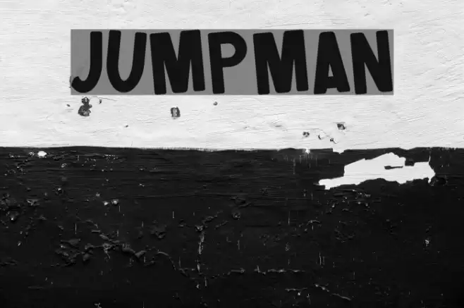 Jumpman Font examples