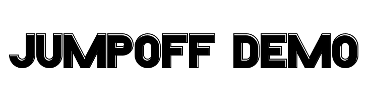 Jumpoff Demo  baixar fontes gratis