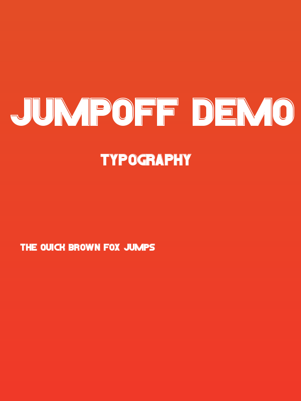 Jumpoff Demo Poster