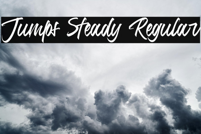 Jumps Steady Regular Example 3