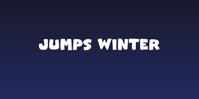 Jumps Winter Social Header