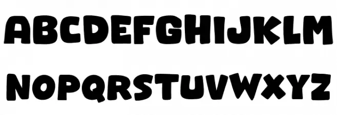 Jumps Winter Font LOWERCASE