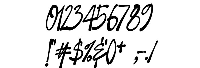 Jumpss Font OTHER CHARS