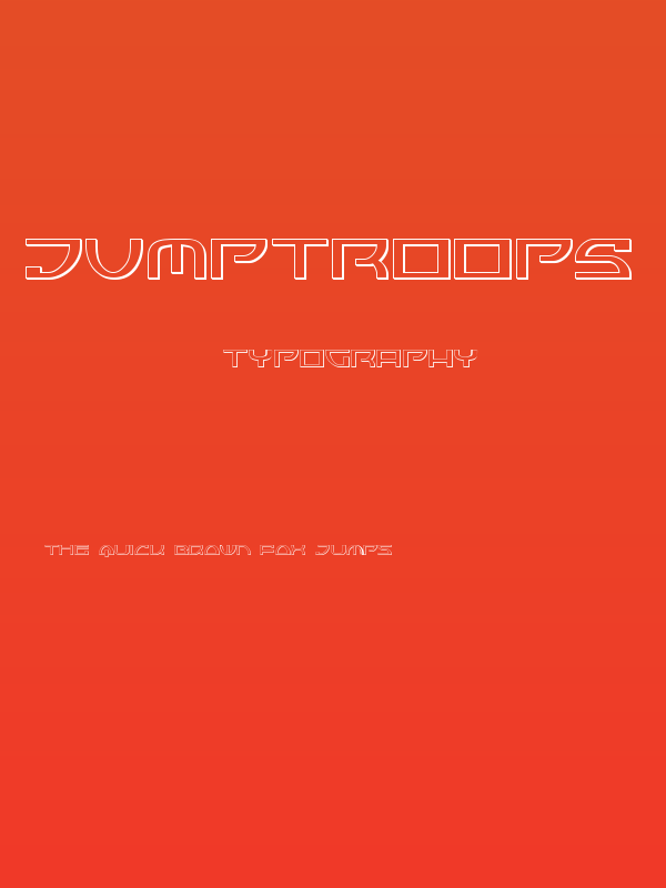 Jumptroops 3D Poster