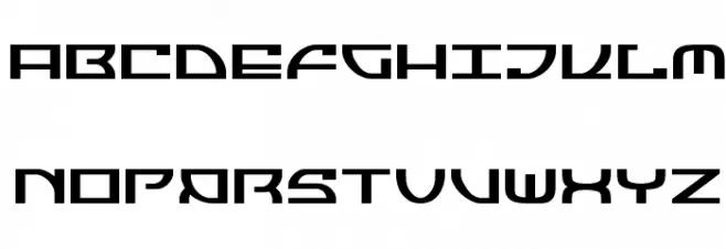 Jumptroops Bold Schriftart Groß