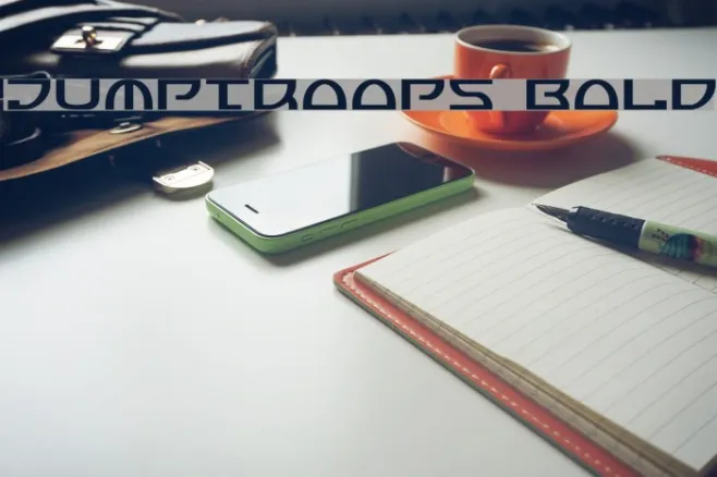 Jumptroops Bold Example 2