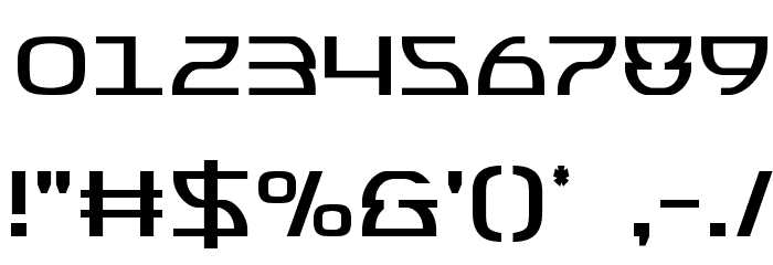 Jumptroops Condensed Font OTHER CHARS
