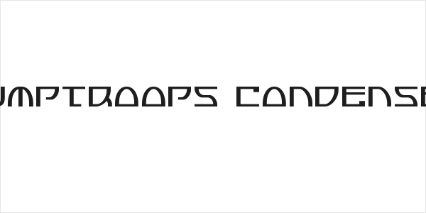 Jumptroops Condensed Logo