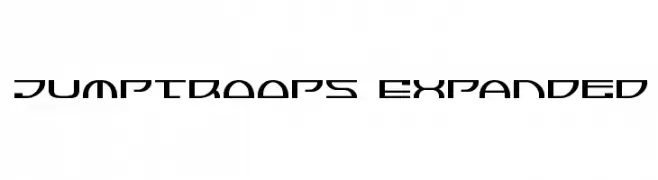 Jumptroops Expanded  नि: शुल्क फ़ॉन्ट्स डाउनलोड