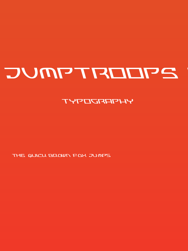 Jumptroops Leftalic Poster