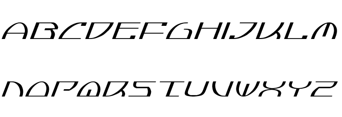 Jumptroops Light Italic Polices MINUSCULES
