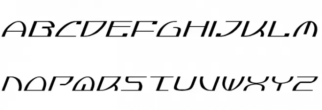 Jumptroops Light Italic Polices MINUSCULES