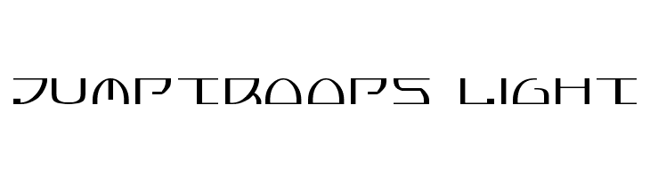 Jumptroops Light  font caratteri gratis