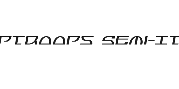 Jumptroops Semi-Italic Logo