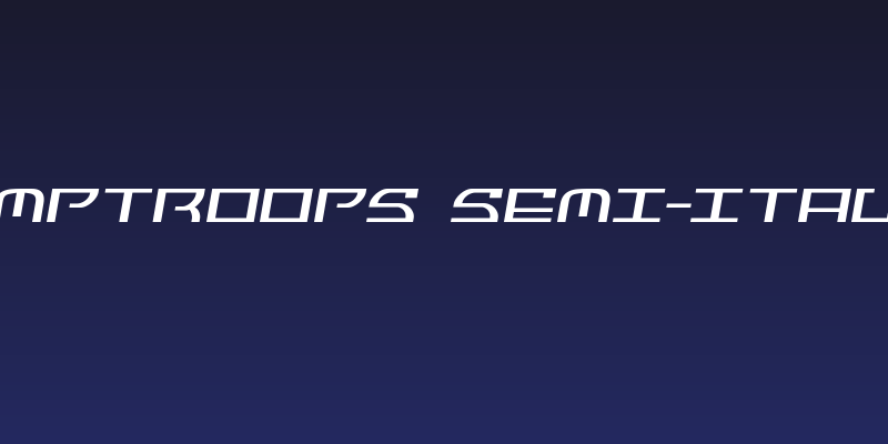 Jumptroops Semi-Italic Social Header