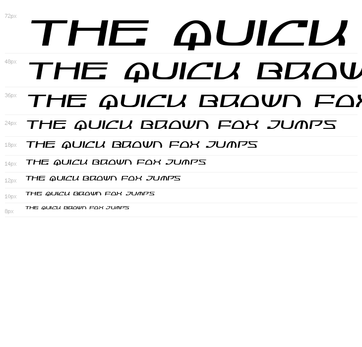 Jumptroops Semi-Italic Waterfall