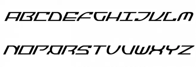 Jumptroops Super-Italic Fuentes MAYÚSCULAS