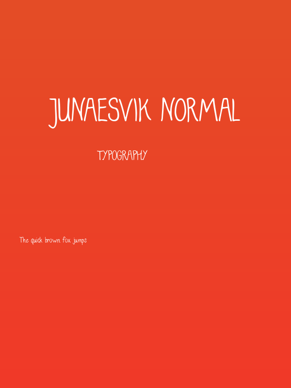 Junaesvik Normal Poster