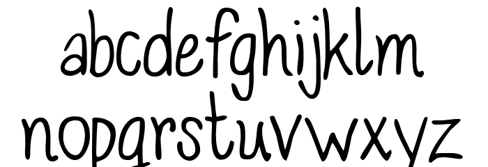 Junaesvik Normal Font LOWERCASE