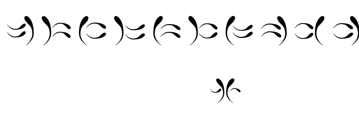 Junari ClawsRegular Font OTHER CHARS