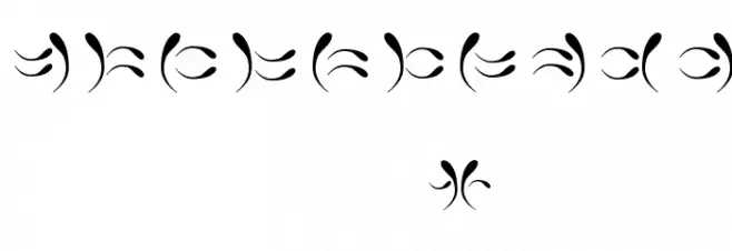Junari ClawsRegular Font Alte caractere