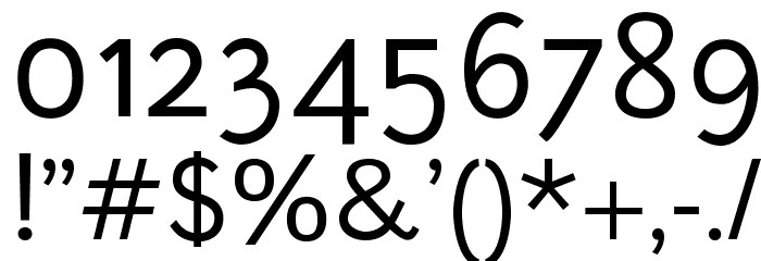Junction-Regular Font OTHER CHARS