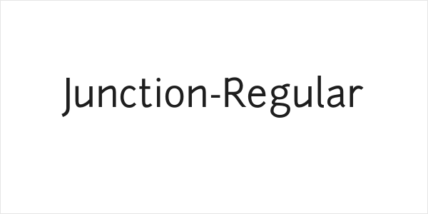 Junction-Regular Logo