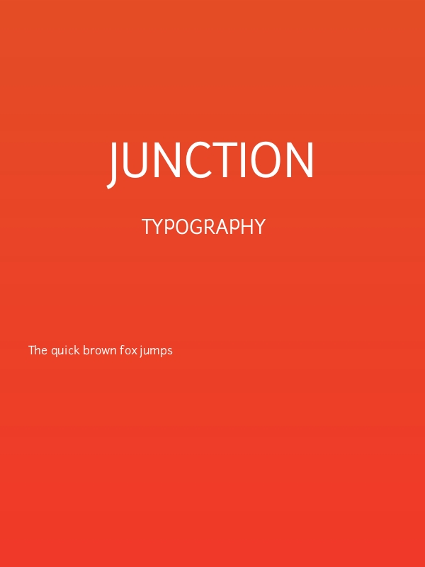 Junction Poster