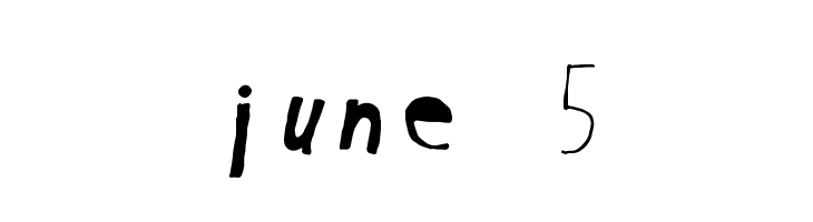 June 5  Free Fonts Download