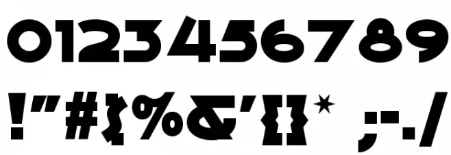 Junebug Stomp NF Polices AUTRES CHARS