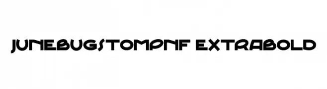 JunebugStompNF ExtraBold  baixar fontes gratis