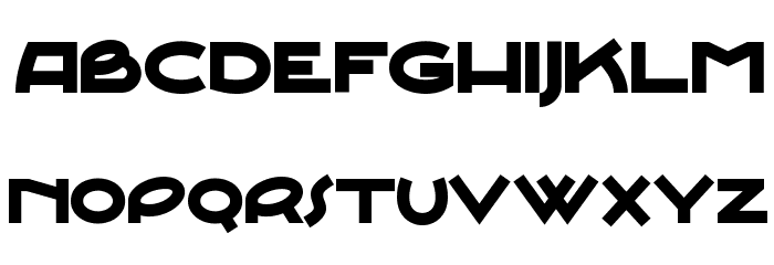 JunebugStompNF ExtraBold Font LOWERCASE