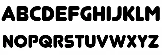 Junegull-Regular Schriftart Groß