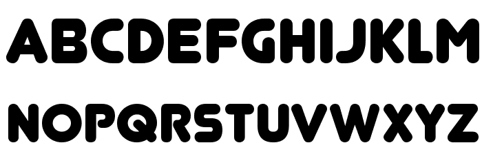 Junegull-Regular Font LOWERCASE