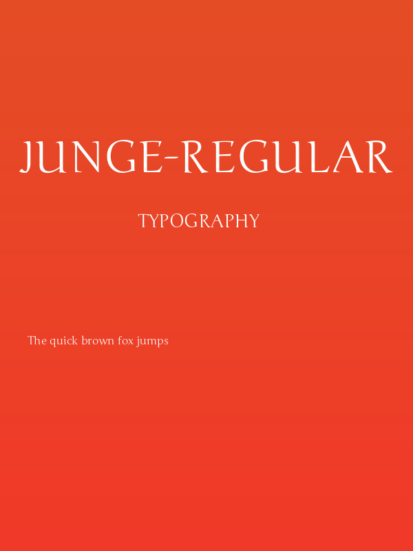 Junge-Regular Poster