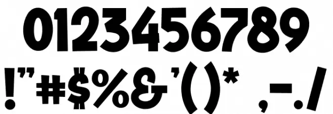 Jungle Adventurer Font OTHER CHARS
