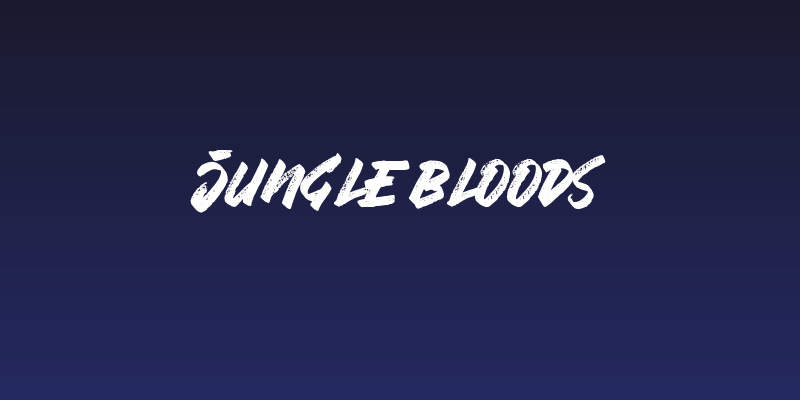 Jungle Bloods Social Header