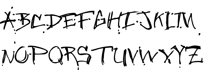 Jungle Bold Font LOWERCASE