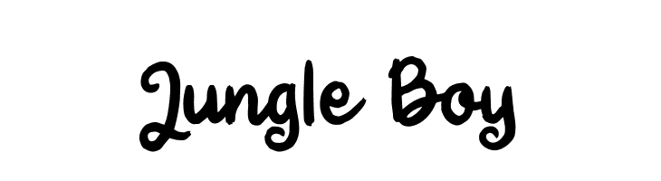 Jungle Boy  Frei Schriftart Herunterladen