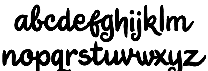 Jungle Boy Font LOWERCASE