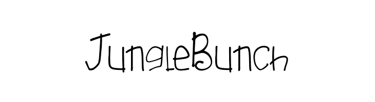 Jungle Bunch  Free Fonts Download