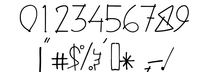 Jungle Bunch Font OTHER CHARS