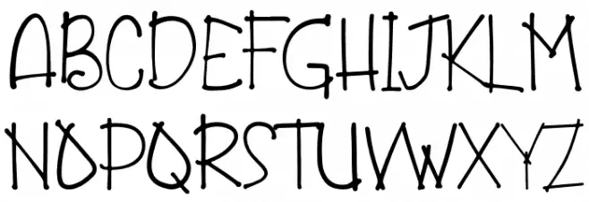 Jungle Bunch Schriftart Groß