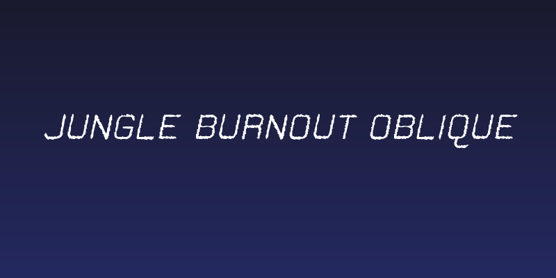 Jungle Burnout Oblique Social Header