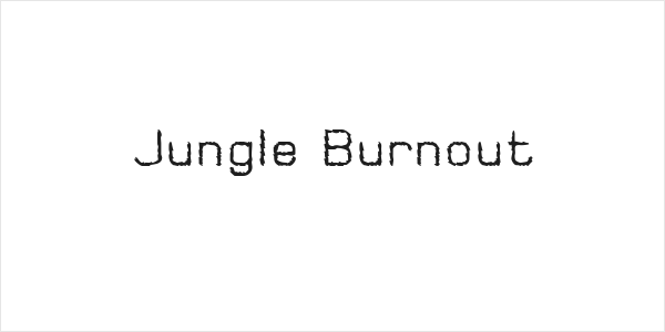 Jungle Burnout Logo
