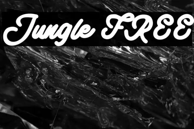 Jungle FREE Font examples