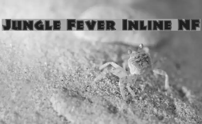 Jungle Fever Inline NF Font examples
