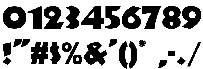 Jungle Fever NF Font OTHER CHARS