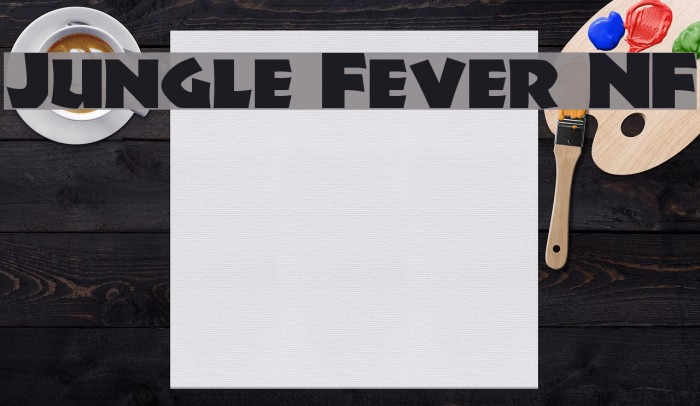 Jungle Fever NF Font examples