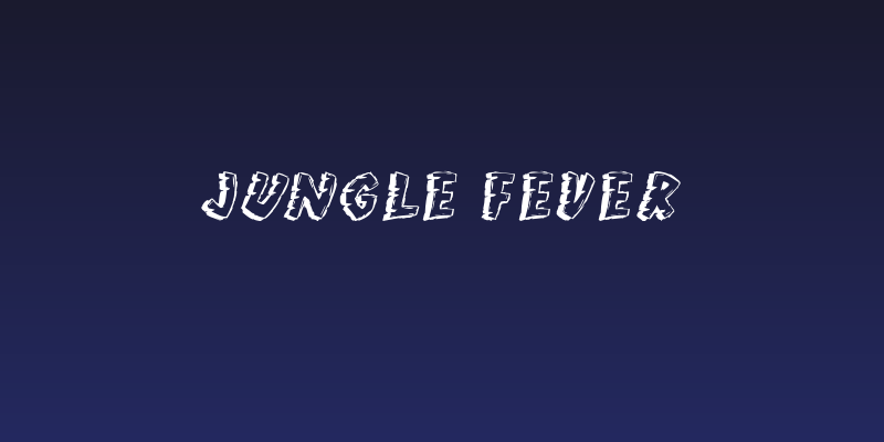 Jungle Fever Social Header